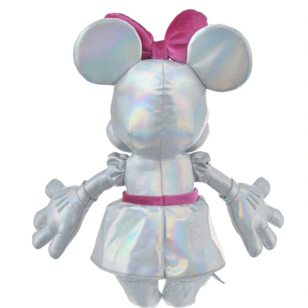 💜Firm Price💜 Disney Minnie Mouse 100 years Platinum Anniversary Plush
